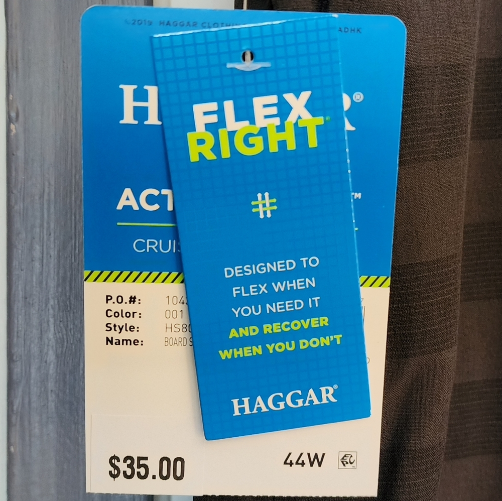 NWT Haggar Shorts Size 44 Waist - Picture 3 of 8